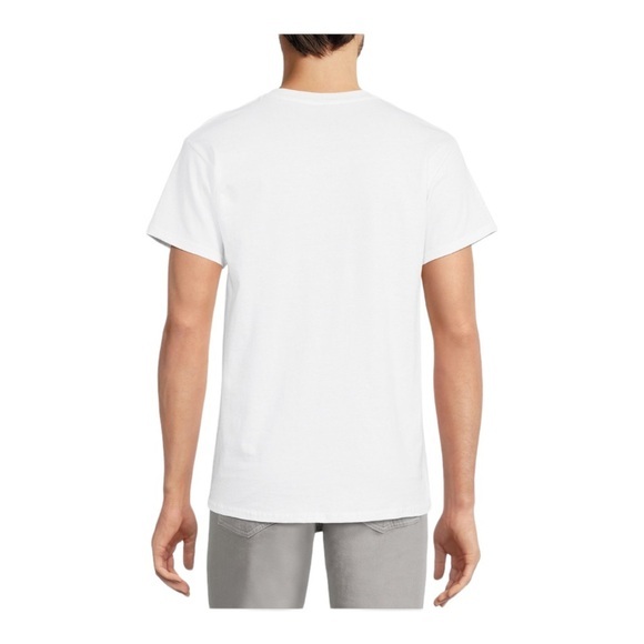 Men’s Graphic funny humor tag-free white‎ cotton T-shirt new size small (34-36) - Picture 3 of 4